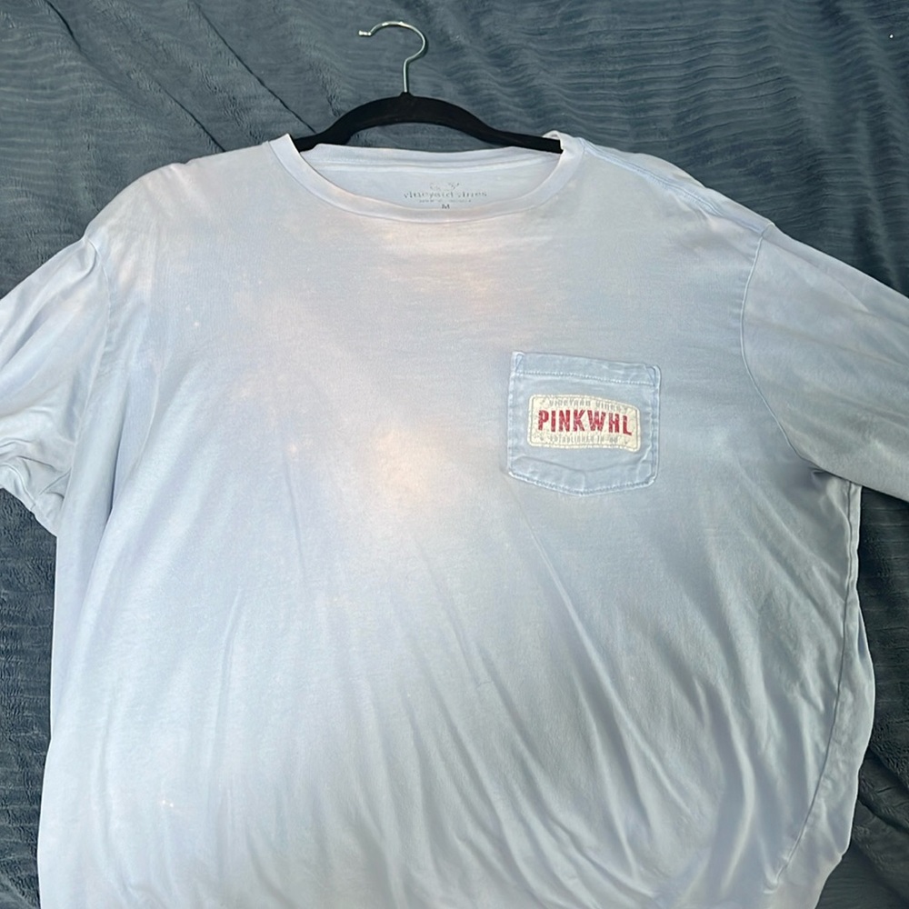 Light blue vineyard vines long sleeve, size medium.